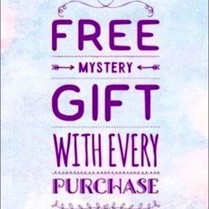 Free gift with every purchase.